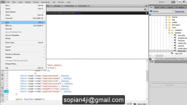 Bootstrap Tutorial pada CodeIgniter || 02. menu utama смотреть онлайн