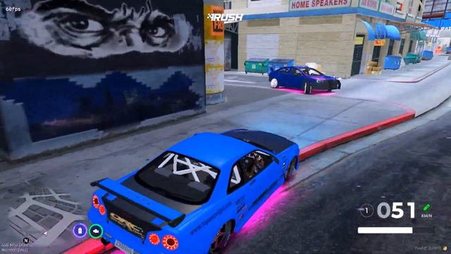 NÃO CONSEGUIU ME ACOMPANHAR NA FUGA COM PG ! RUSH P1- GTA 5 RP -ROLEPLAY - Hitore MTA смотреть онлайн