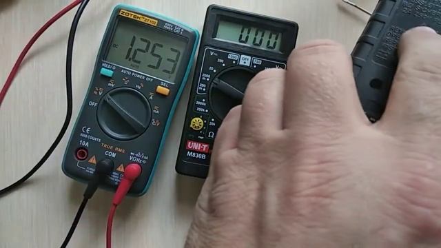 M830B, M830BUZ калибровка мультиметров