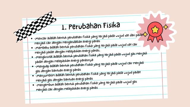 PERUBAHAN FISIKA & KIMIA,. SMP IPA KELAS 7 смотреть онлайн