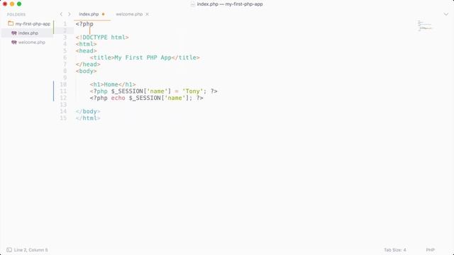 12 - PHP Basics - PHP Sessions смотреть онлайн