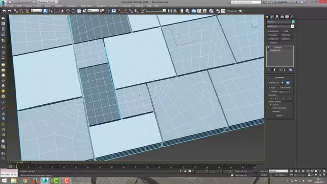 3DS MAX Модификаторы Tessellate смотреть онлайн