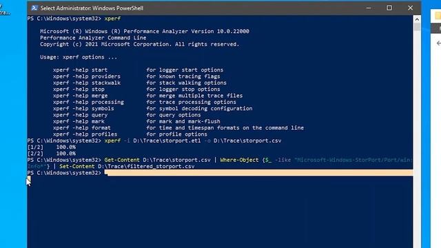 How to Analyze a Storport Trace with Excel and Xperf смотреть онлайн