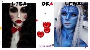 💖  LISA OR LENA  🎃  HAPPY HALLOWEEN  🎃  ВЫБИРАШКИ Лиза или Лена 💖   Счастливого Хеллоуина  💖