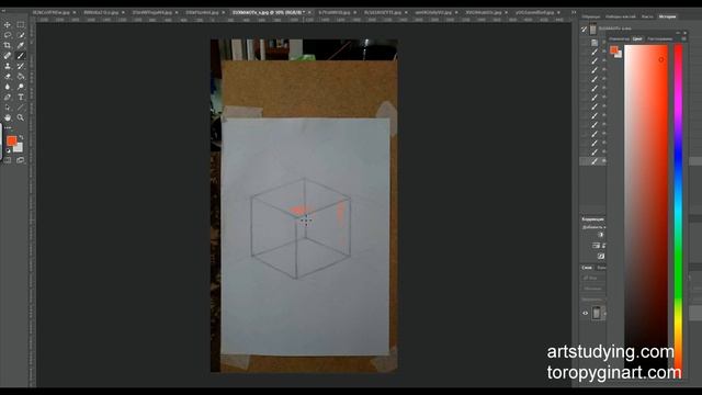 Обучение рисунку. Введение. серия 1.03. ошибки в пропорциях и перспективе смотреть онлайн