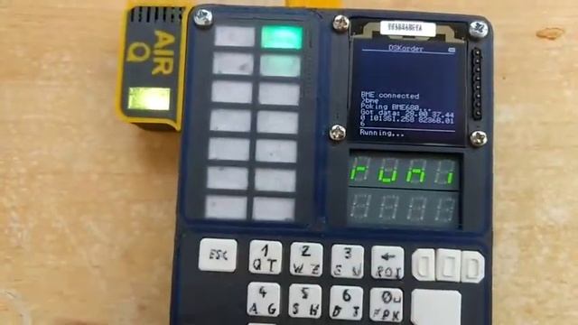 DSKorder BME680 demonstration смотреть онлайн