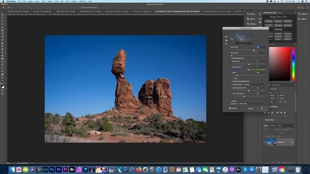 Photoshop 2021 Sky Replacement - Is it better than LUMINAR? смотреть онлайн