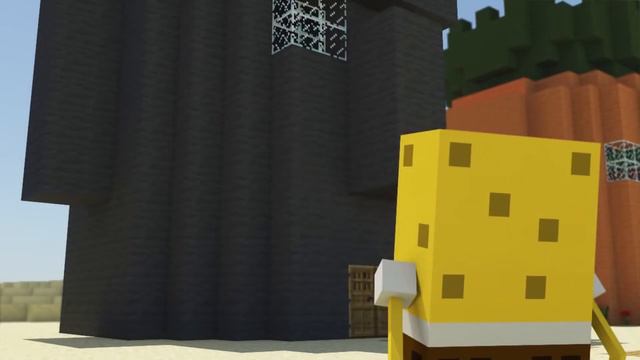 "Spongebob in Minecraft" - Animation (Русская версия) смотреть онлайн