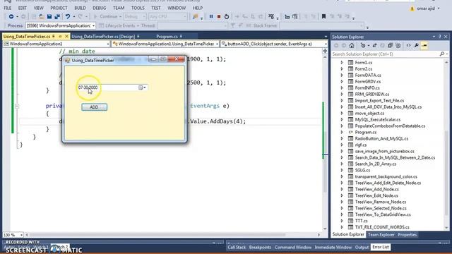 C# DateTimePicker - How to Use the DateTimePicker in C# for Date and Time Selection смотреть онлайн