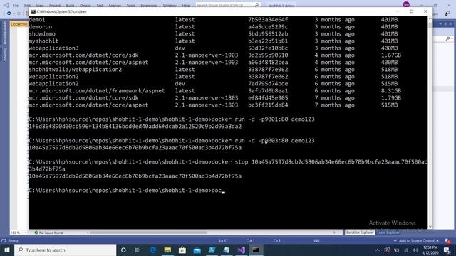 Run .Net Core Web Application inside a Docker Container I Run Multiple Instances inside Docker смотреть онлайн