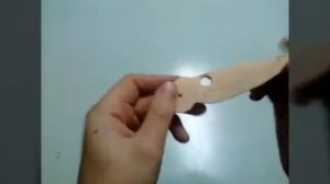 Как сделать складной нож из дерева?