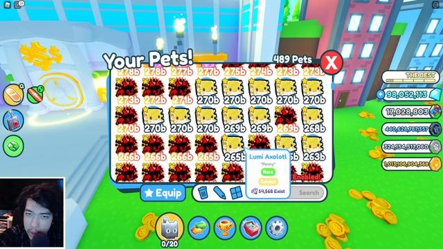 Rainbow Astral Axolotl FUSE METHODS | 2 WAYS | PET SIM X AXOLOTL OCEAN UPDATE 1 смотреть онлайн