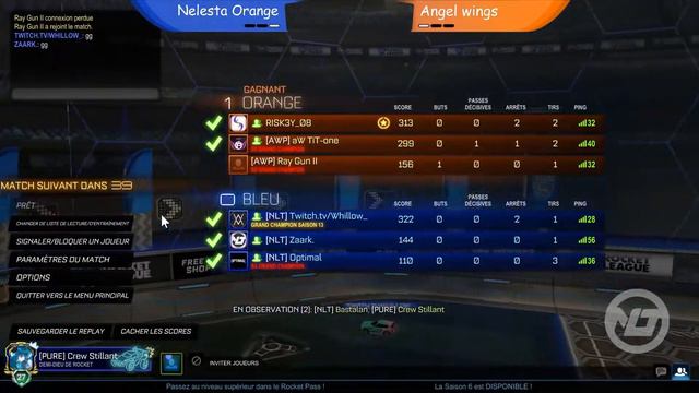 [RLC] Nelesta Orange - Angels Wings (League Cristal - Semaine 4) смотреть онлайн