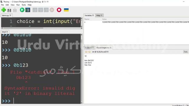 06 #Python #Tutorial for #Beginners First Program Shell [ #Urdu / #Hindi ] (For Absolute Beginner смотреть онлайн