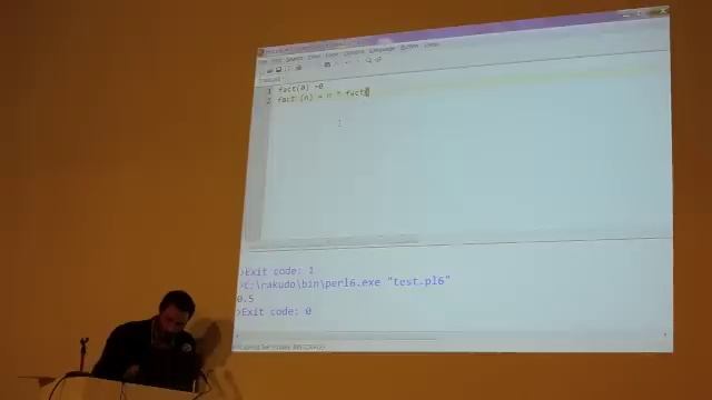 Perl 6 gradual typing FTW! -- Patrick смотреть онлайн
