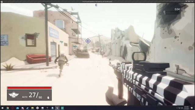Going FPS, progress video | FPS Multiplayer Template + Polygon Military Pack (Synty) (ep. 2) смотреть онлайн