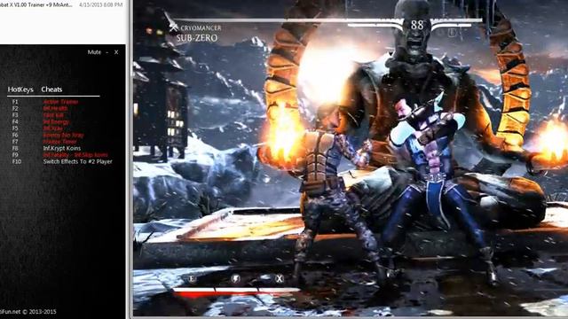 Mortal Kombat X Trainer +9 смотреть онлайн