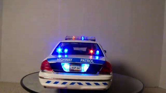 1/18 ARIZONA DPS Highway Patrol Custom Model Police Car W/ Lights смотреть онлайн