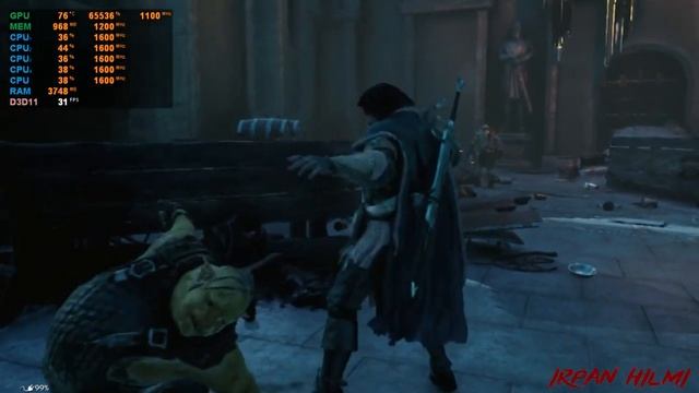 AMD Ryzen 3 2200U Vega 3 - Middle-earth: Shadow of Mordor - ASUS X505ZA смотреть онлайн