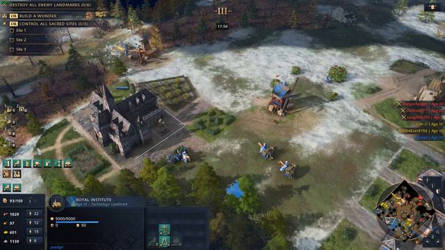 Age of Empires 4 Ranked Multiplayer 3v3 Live Streaming 1 (2023/03/11) смотреть онлайн