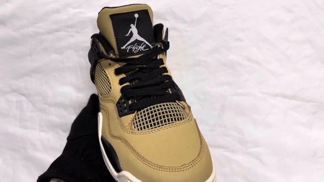 Обзор | Кроссовки Nike Air Jordan 4 Retro Mushroom смотреть онлайн