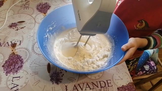 Бисквитный пирог.