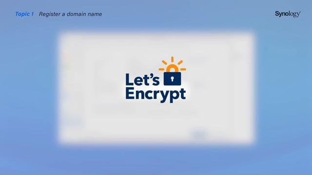 How to Configure HTTPS on Synology NAS Using Let's Encrypt смотреть онлайн