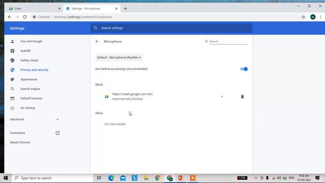 How to fix Can't find your microphone in Google Meet смотреть онлайн