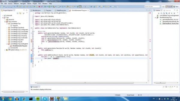 Minecraft Forge Tutorials - Part 13 - World Generation
