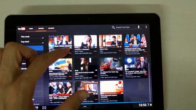 Samsung Galaxy Tab 10.1" GT P7510 - Quick Review смотреть онлайн
