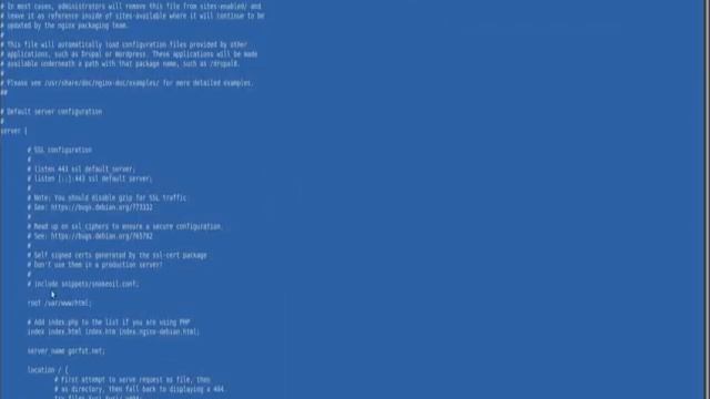 настройка vps сервера с нуля. Nginx, php-fpm, mysql, certbot,letsencrypt смотреть онлайн