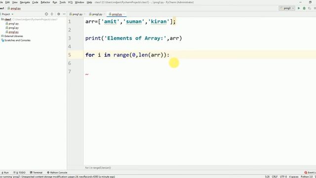 Python tutorial in Hindi | Array in Python | How to find the sum of elements of an array in Pytho смотреть онлайн