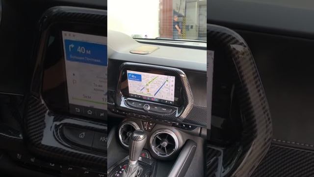 подключим дор мультимедиа на штатный монитор Chevrolet Camaro с сохранением оригинального функциона смотреть онлайн