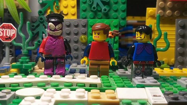 Новогоднее поздравление/Лего Анимация/LegostopMotion/