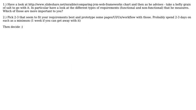 Software Engineering: Which Java based web ui framework to use? (4 Solutions!!) смотреть онлайн