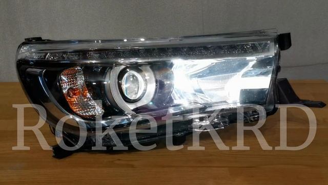 Фары toyota hilux с 2015 г Диодные (штатные) смотреть онлайн