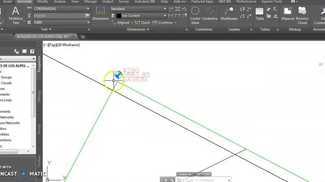 MOVER PUNTOS SIN CAMBIAR COTAS TOPOGRAFICAS EN AUTOCAD CIVIL 3D смотреть онлайн