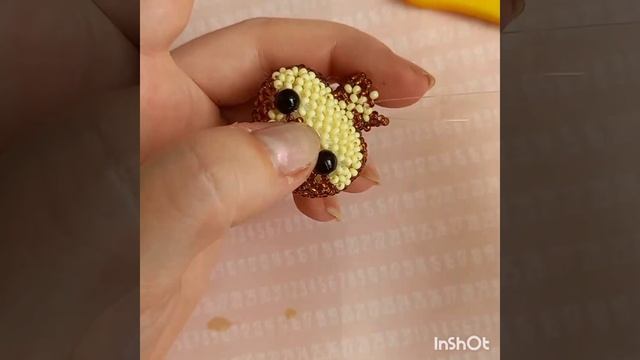 Чихуашка амигуруми из бисера. Часть 3. (Туловище)