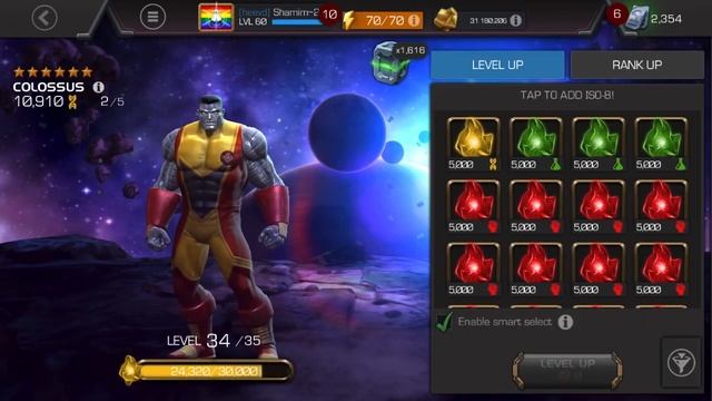 My first r2 6*.. the mighty colossus(mutant class). Got the gem from compensation смотреть онлайн