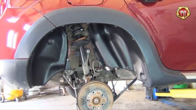 Подкрылки задние комплект 2 шт Renault Duster смотреть онлайн
