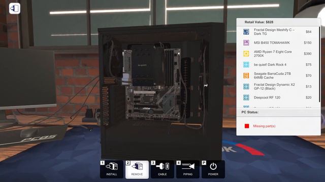 COMMENT BUILD Ryzen 2700X, 2070 Super Airflow-Focused Gaming PC - PC Building Simulator смотреть онлайн