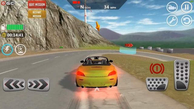 Extreme Speed Car Simulator 2019 - Airplane Tracks Drift race games - Android Gameplay FHD #3 смотреть онлайн