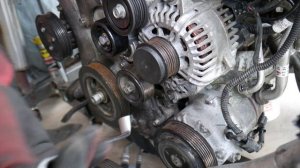 HYUNDAI TUCSON ALTERNATOR REPLACEMENT REMOVAL LOCATION