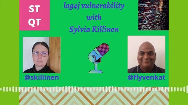 Venkat Ramakrishnan And Sylvia Killinen Discuss Apache log4j vulnerability (log4shell) смотреть онлайн