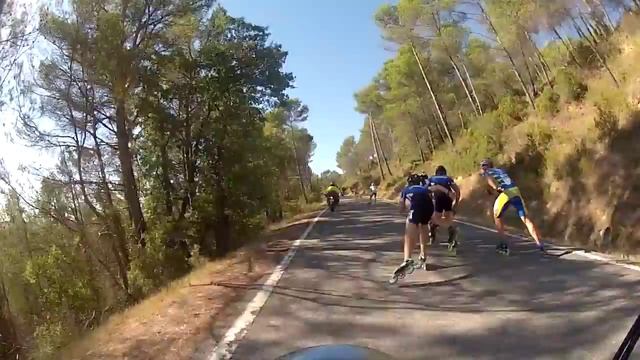 Pamplona - Puente la Reina 2012 Inline Speed Skating International Marathon смотреть онлайн