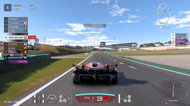 Vision Gran Turismo Trophy: Watch Gran Turismo 7_Lambo V12 VGT in Realistic Graphics | PS5 смотреть онлайн