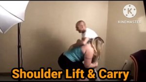 Amazon Anya with her short Date | tall woman short man | tall woman lift carry