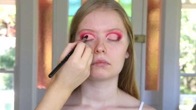 Pink Cut Crease Glam | Client Makeup Tutorial смотреть онлайн