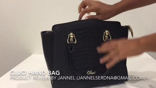 Cluci Handbag Shoulder Bag Made of Cowhide Leather смотреть онлайн