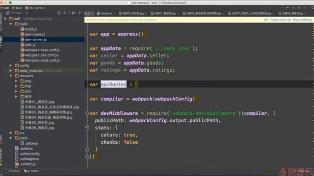 vue.js实战教程(高仿饿了么APP) 4-5 mock数据（模拟后台数据） смотреть онлайн